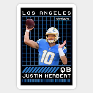 JUSTIN HERBERT - QB - LOS ANGELES CHARGERS Magnet